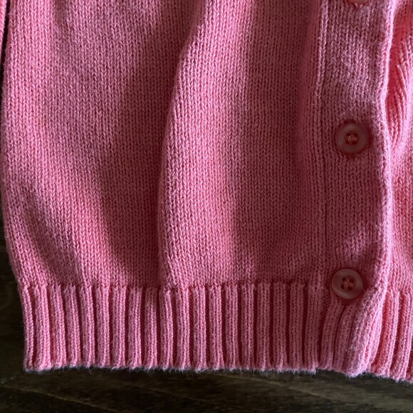 Greendog Coral Flower Cardigan Sweater Girls’ 24 Months - Picture 6 of 7